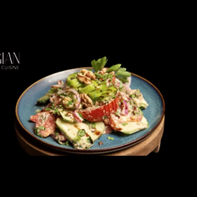 Georgian Salad with Walnut