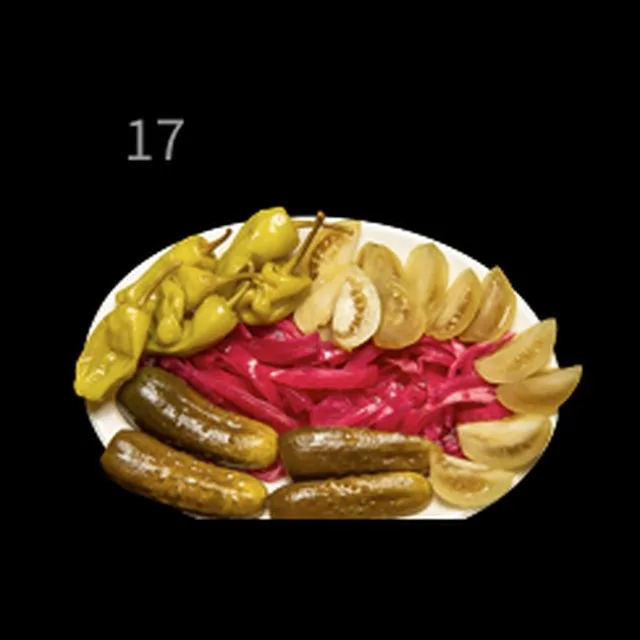 Homemade Pickles Platter